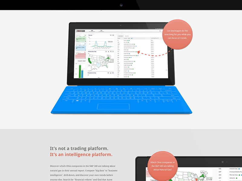 Stocktagon feature23 ui design ux design interface design app ios iphone mobile native