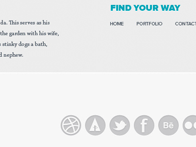 Footershot dan dan malarkey footer icons links portfolio social ui