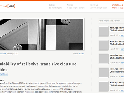 Blog API Design 23 api blog feature feature[23] gray klavika orange ui