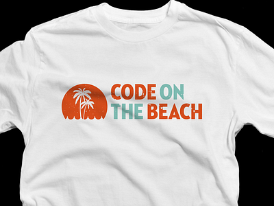Code On The Beach Tees code on the beach conference cotb engineering software tshirt white