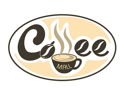 Coffemall Logo branding coffee design illustrator logo