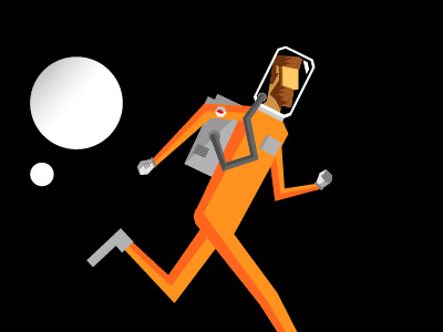 Spaceboy Walk astronaut fun running space