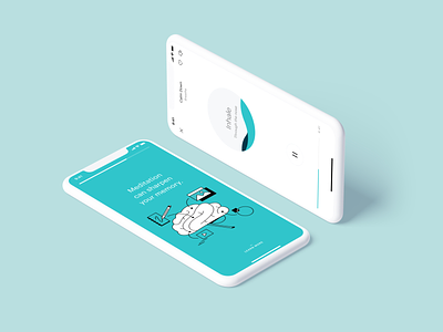 Balance Meditation meditation mobile app product design