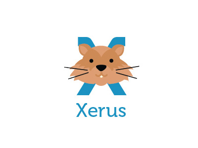 X Xerus Animal Alphabet alphabet animal baby nursery paper xerus