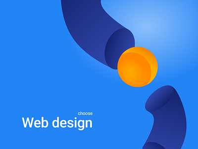 Web design choose by Circlebrand 3d branding graphic graphic design illustration vector webdesign