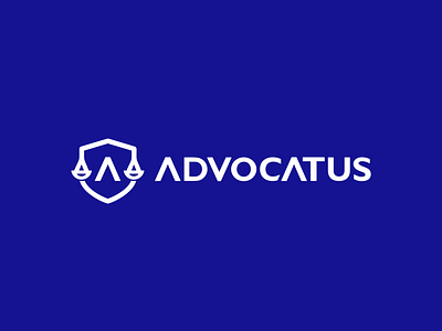 Advocatus app logo flat logo law law logo logo