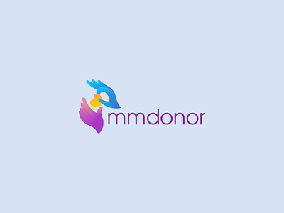 MM Donor branding design donation illustration logo vector work