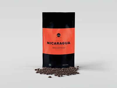 Nicaragua Coffee Packaging Design