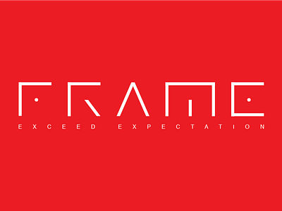 Frame Logo brand brand identity branding graphic design logo logo design type typography