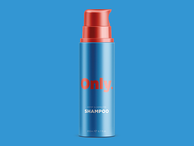 Only. Organic Skincare Shampoo graphic organic packaging shampoo skincare