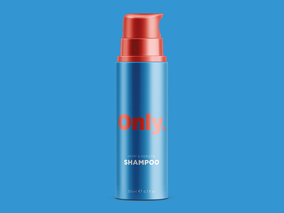 Only. Organic Skincare Shampoo graphic organic packaging shampoo skincare