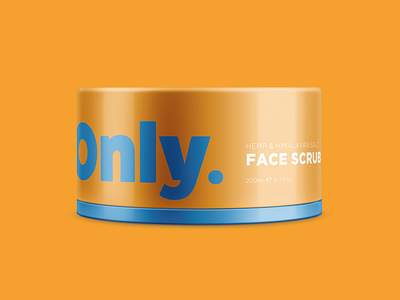 Only. Organic Skincare Face Scrub