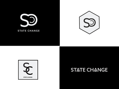 Logo Design for STATE CHANGE brand design brand identity brand logo design concept concept design conceptual graphic design logo logo design logodesign logotype redesign