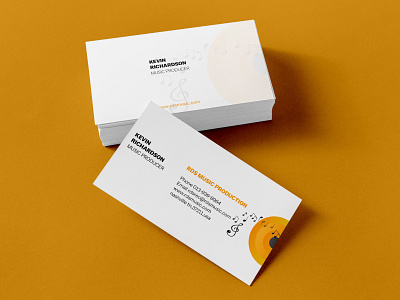 Business Card Design for Music Producer Kevin RIchardson