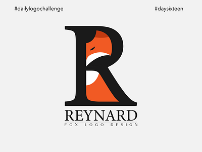 #dlc Fox Logo - Reynard, Day 16 art brand branding clean dailylogo dailylogochallenge day16 design dlc flat graphic design icon illustration illustrator logo minimal typography vector