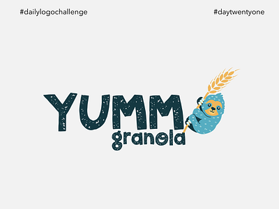 #dlc Granola Company Logo - Yumm Granola, Day 21