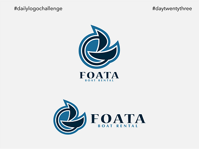 #dlc Boat Logo Design - Foata, Day23