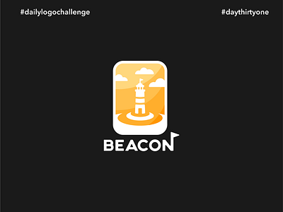 #dlc Lighthouse Logo Design - Beacon, Day 31