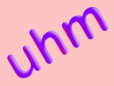 uhm animation concept frame by frame procreate typogaphy