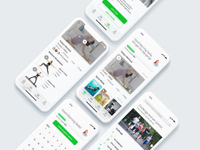 Health Mate accessibility app design fitness fitness app health interface ui ui design uxdesign
