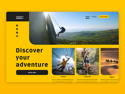 Expedition design challenge grid layout ui user interface user interface design