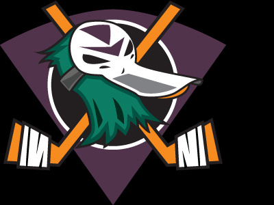 Mighty Ducks Concept ducks identity lagreca logo south carolina sports sports identity sports logo