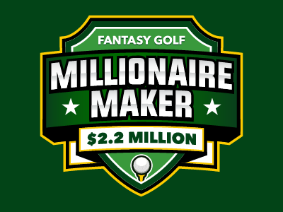 PGA Millionaire Maker dfs draftkings fantasy fantasy sports golf millionaire maker pga sports sports branding sports logo