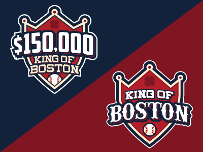 King Of Boston boston daily fantasy sports dfs fantasy logos sports sports design sports logos