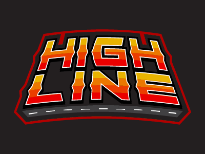 High Line daily fantasy sports dfs fantasy high line logos nascar sports sports design sports logos