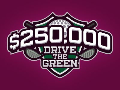 Drive the Green daily fantasy sports dfs drive the green fantasy golf logos pga sports sports design sports logos