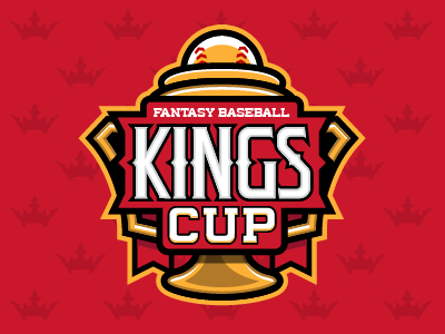 Kings Cup daily fantasy sports dfs fantasy kings cup logos mlb sports sports design sports logos