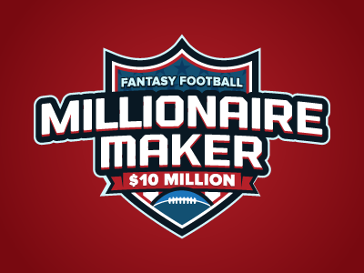 NFL Millionaire Maker daily fantasy sports dfs fantasy football logos millionaire nfl sports sports design sports logos