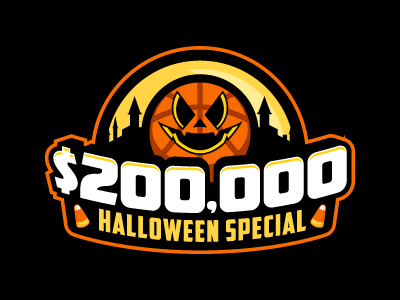 Halloween Special basketball daily fantasy sports dfs fantasy halloween jack o latern logos nba pumpkin sports sports design sports logos