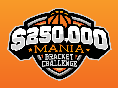 CBB Mania Bracket Challenge basketball college basketball daily fantasy sports dfs fantasy logos mania sports sports design sports logos