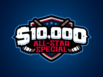 All-Star Special all star daily fantasy sports dfs fantasy logos nashville nhl sports sports design sports logos