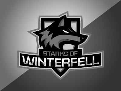 Winter is Coming a song of ice and fire direwolf game of thrones hbo logo sports stark winterfell wolf