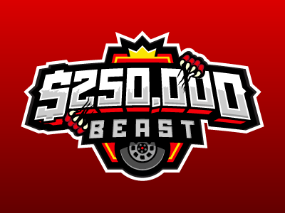 Beast beast charlotte daily fantasy sports dfs fantasy logos nascar sports sports design sports logos