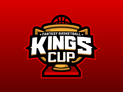 NBA King's Cup daily fantasy sports dfs fantasy kings kings cup logos nba sports sports design sports logos