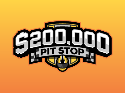 Pit Stop daily fantasy sports dfs fantasy logos nascar pit stop sports sports design sports logos