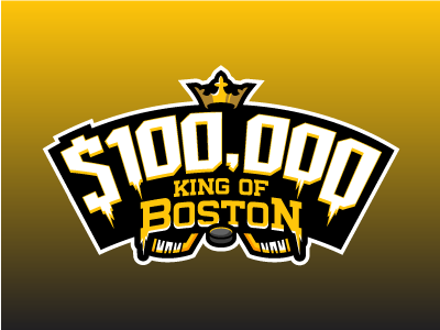 NHL King of Boston boston bruins daily fantasy sports dfs fantasy hockey logos sports sports design sports logos