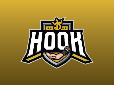 Hook daily fantasy sports dfs fantasy hook logos mma sports sports design sports logos ufc