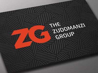 The Zudomanzi Group - Corporate Logo african brands agent orange design branding business logo corporate brand initials logo red logo south african designers