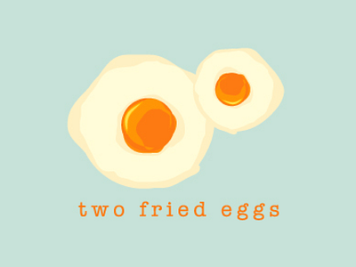 Two Fried Eggs - Logo Design