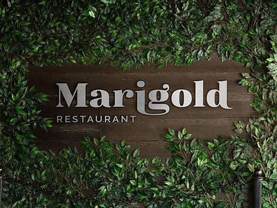 Marigold Restaurant - Logo Design