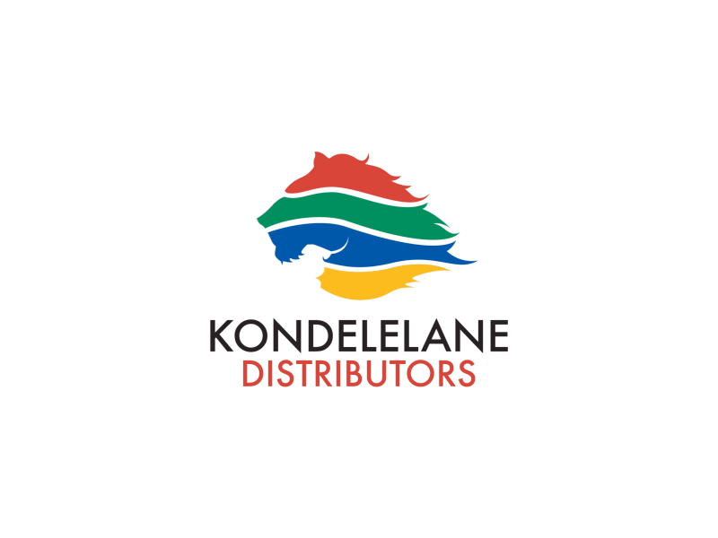 Kondelelane Distributors - African Logo Design african logo animated logo colorful logo colourful logo flag logo flat vector logo lion head logo lion logo lion profile logo logo designers south african flag south african logos