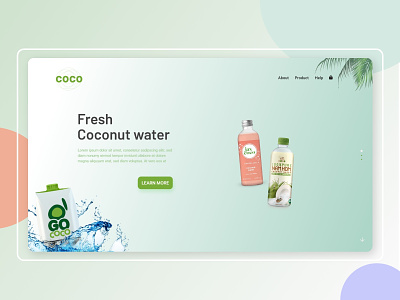 COCO - Landing page.