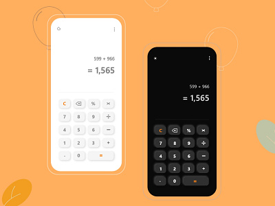 Calculator calculator ui creative dailyui mordern design trendy design uidesign ux