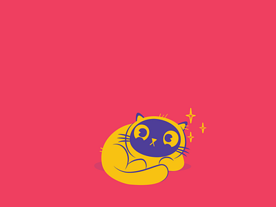little cat cat character character design color cute illustration love styleframe