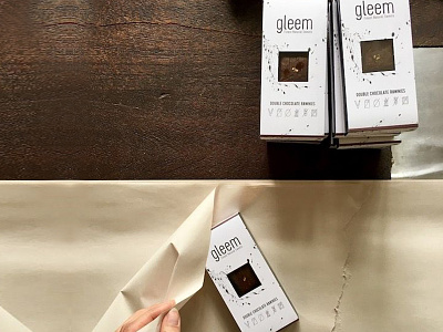 Gleem Packaging chocolate design icons minimal packaging redesign sweets