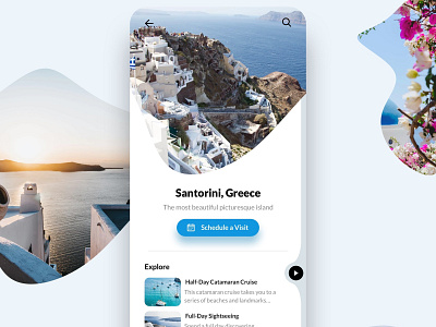 Dreamy Travels App Design app app design design inspiration ios ios app design mobile mobile app mobile app design mobile design mobile ui travel travel app ui ui design uidesign ux ux design uxdesign